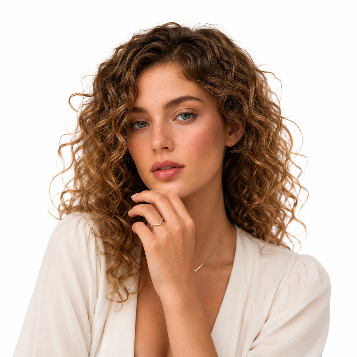 Victoria V-Ring – 18K vergoldet