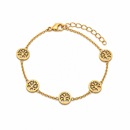 Tree of Life Set- 18k vergoldet