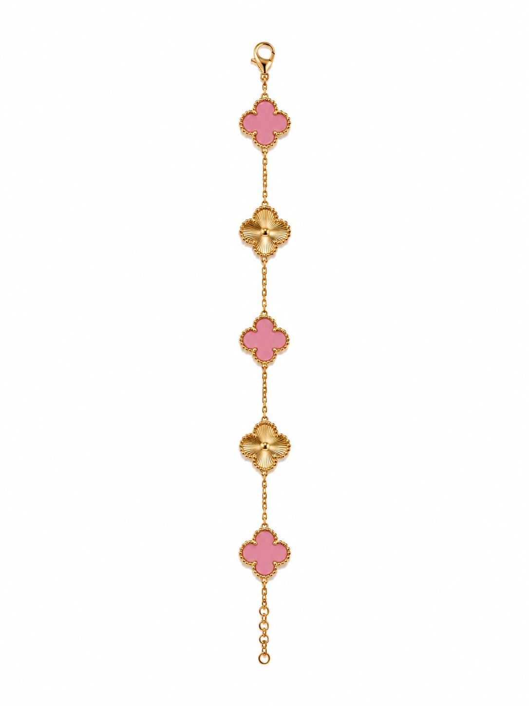 Clover Luxe Armband – 18K vergoldet