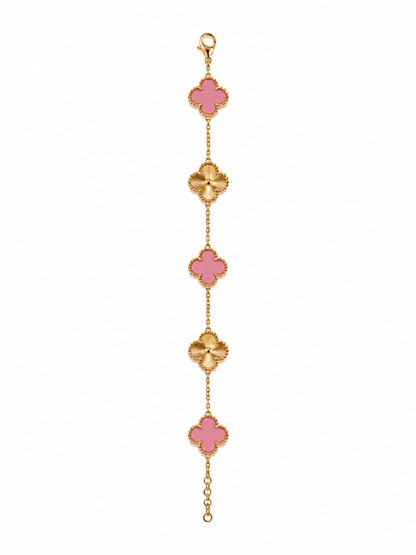 Clover Luxe Armband – 18K vergoldet