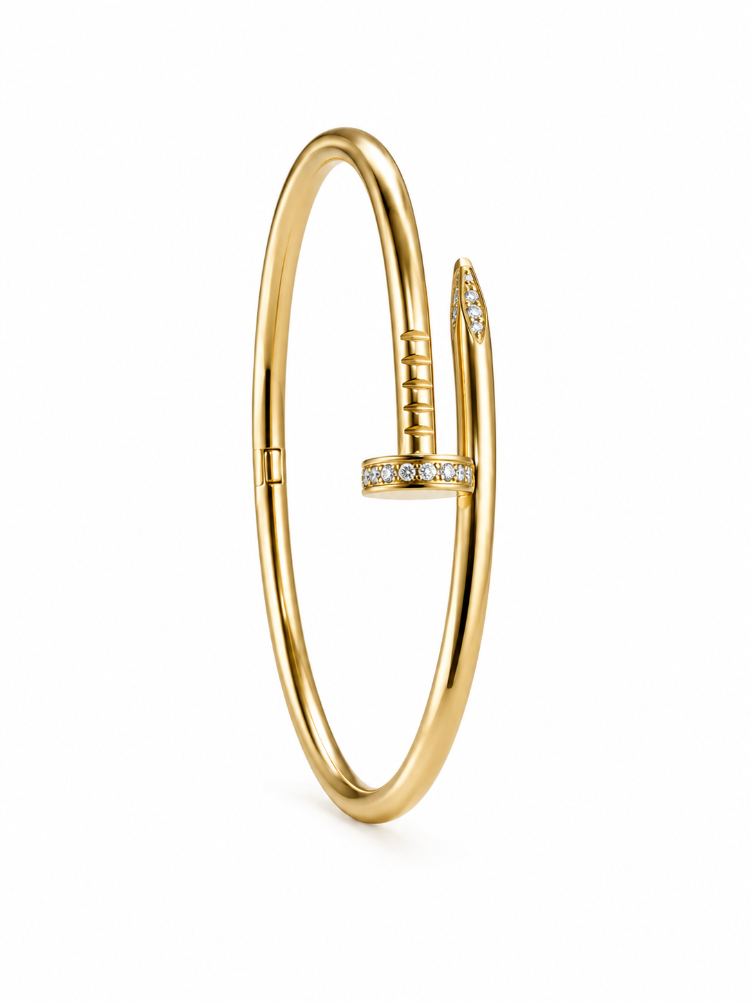 Flora Pure Armreif- 18k vergoldet
