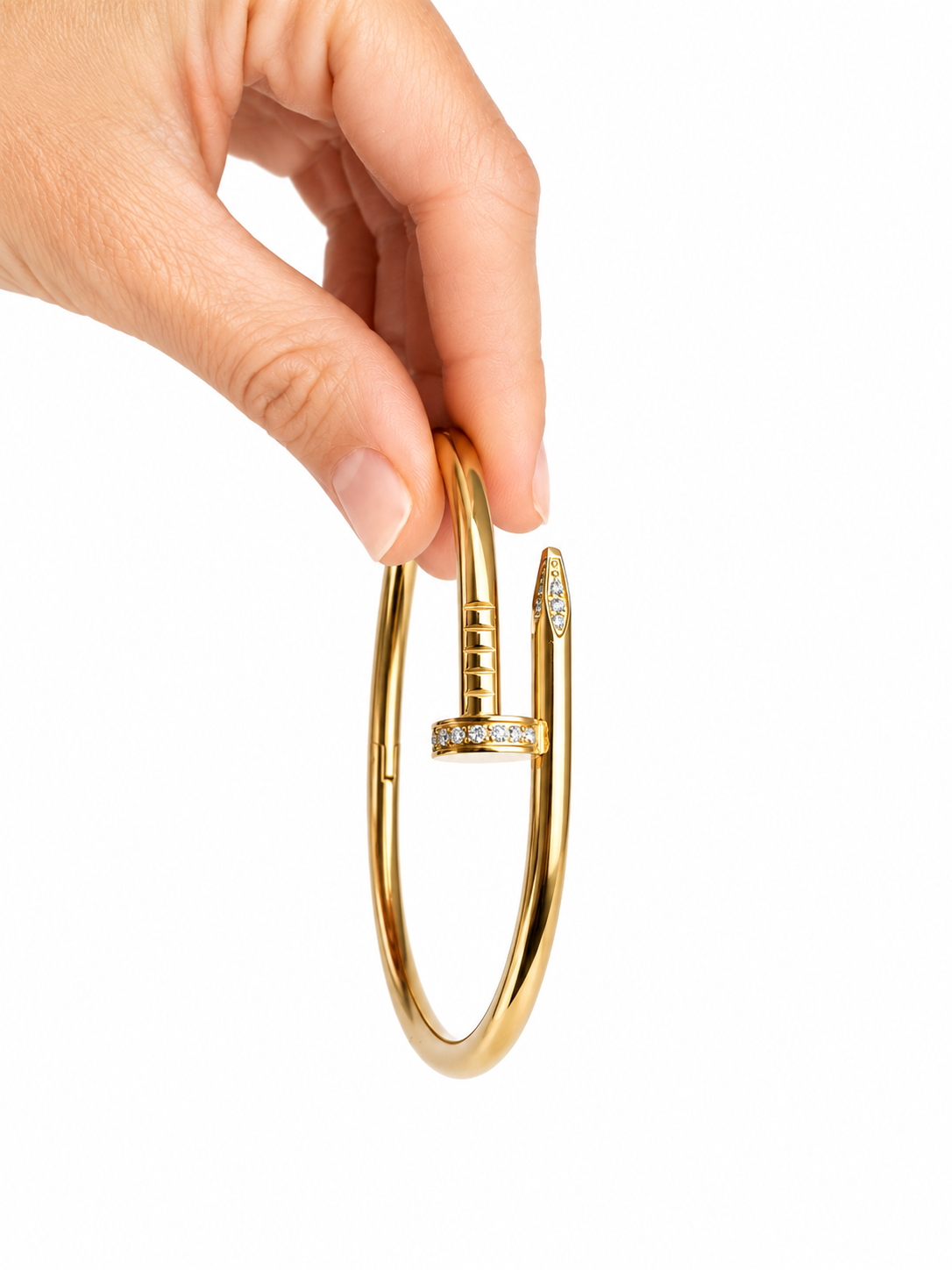 Flora Pure Armreif- 18k vergoldet
