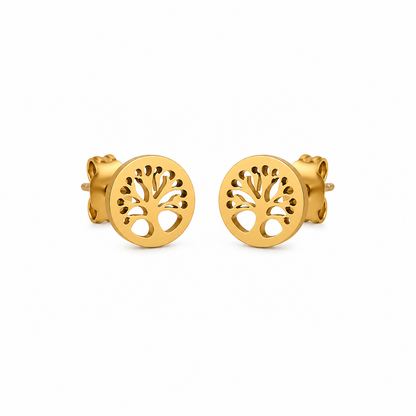 Tree of Life Set- 18k vergoldet
