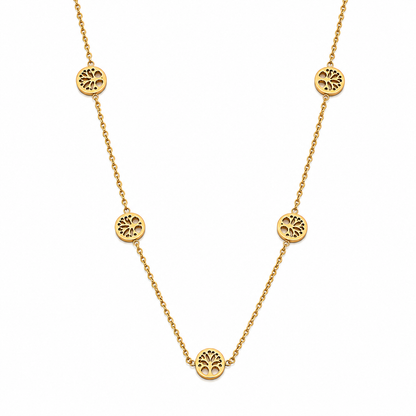 Tree of Life Set- 18k vergoldet