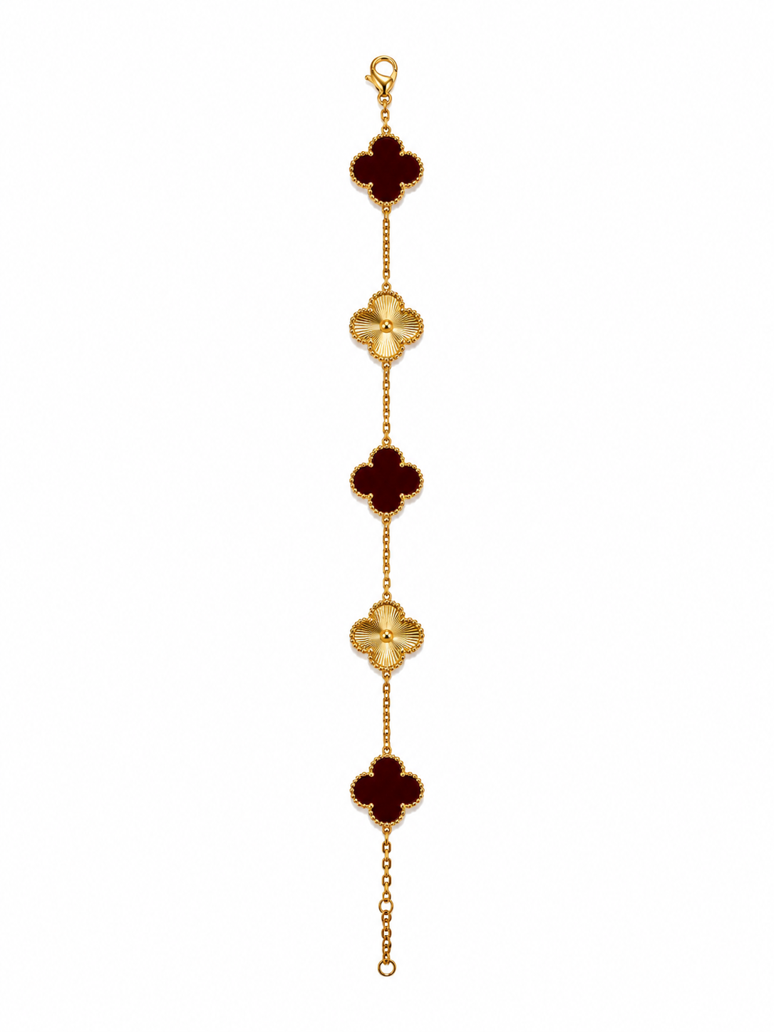 Clover Luxe Armband – 18K vergoldet