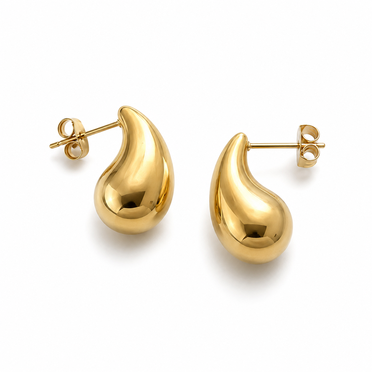Lumière Drop Earrings – Gold