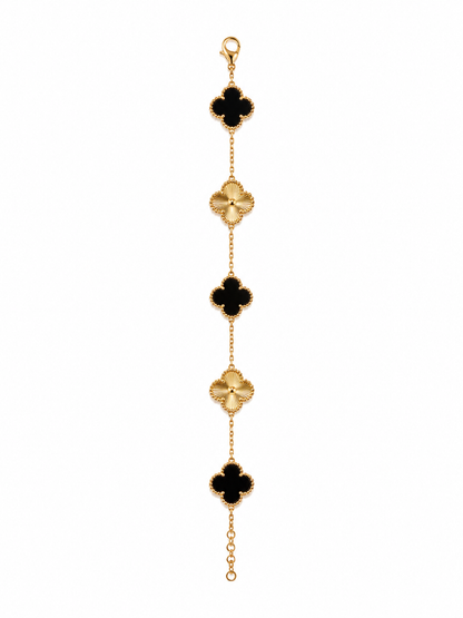 Clover Luxe Armband – 18K vergoldet