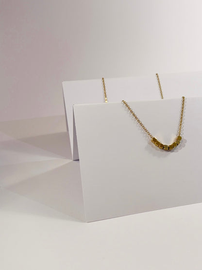 Tiny Kette und Armband Set 18K vergoldet Detailansicht