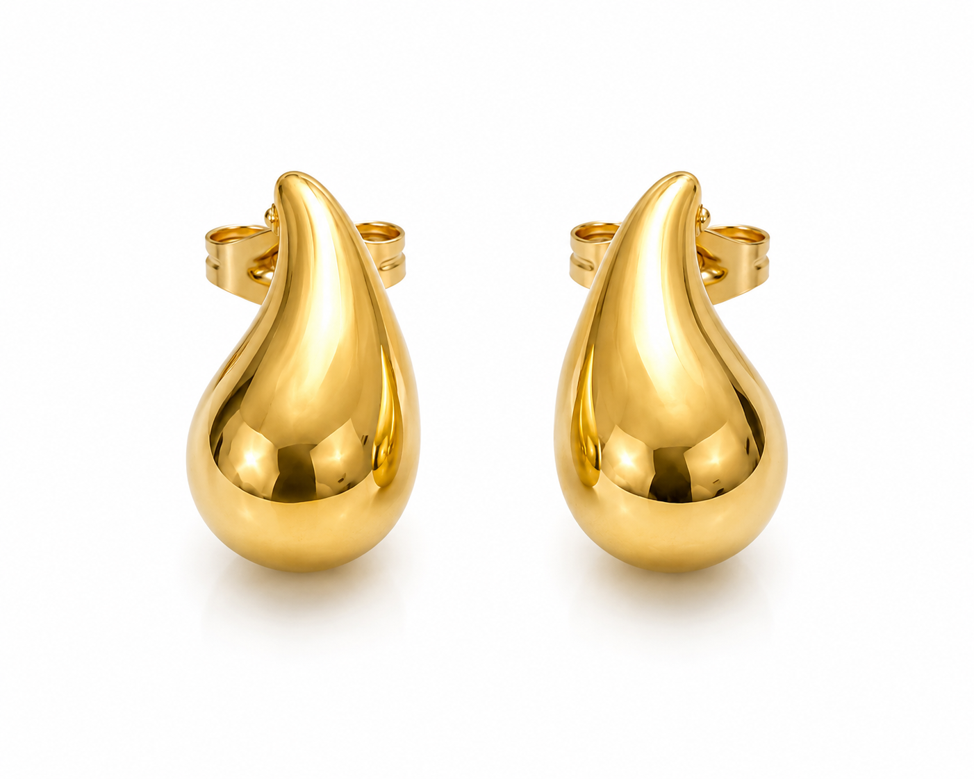 Lumière Drop Earrings – Gold