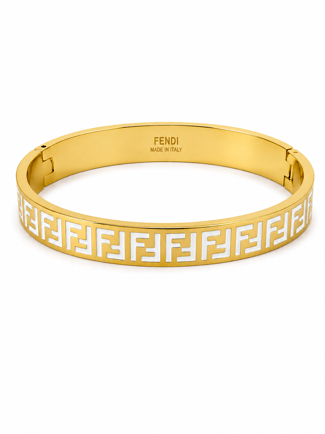 Freesia-Eleganter Armreif mit Muster