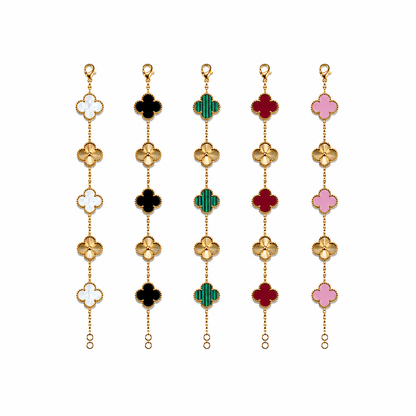 Clover Fiore Chain  – 18K vergoldet