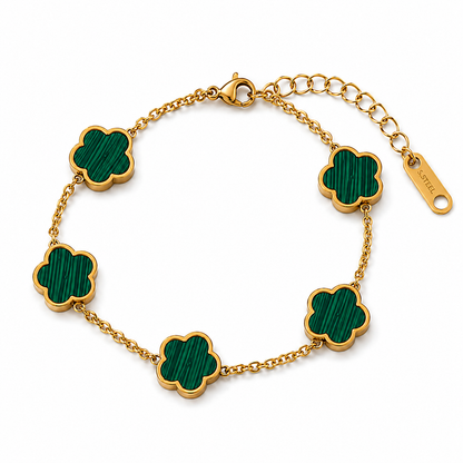 Tréfle Set -18k vergoldet