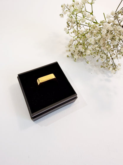 Royal Ring/ 18K vergoldet