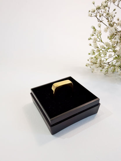 Royal Ring/ 18K vergoldet