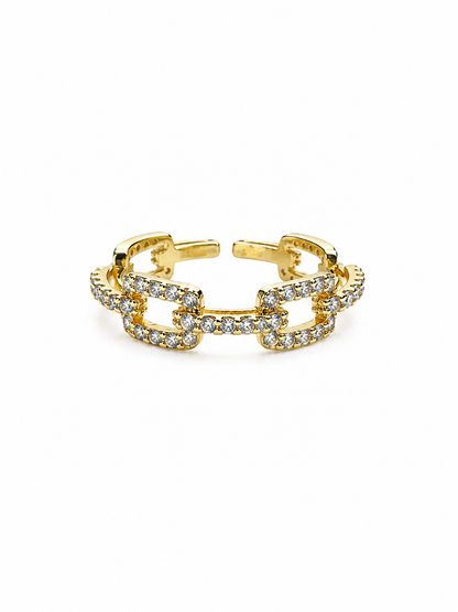 Laurel Ring/ 18k vergoldet