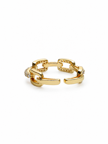 Laurel Ring/ 18k vergoldet