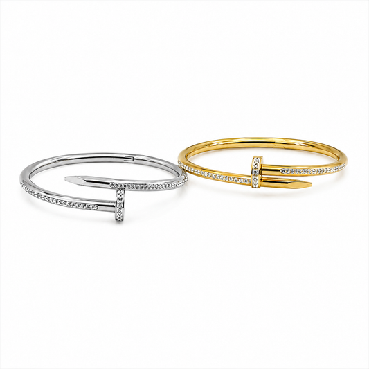 Flora Luxe Armreif/ 18k vergoldet