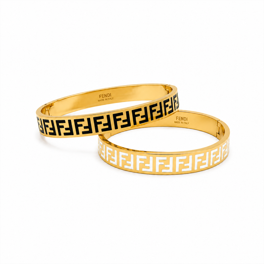 Freesia-Eleganter Armreif mit Muster