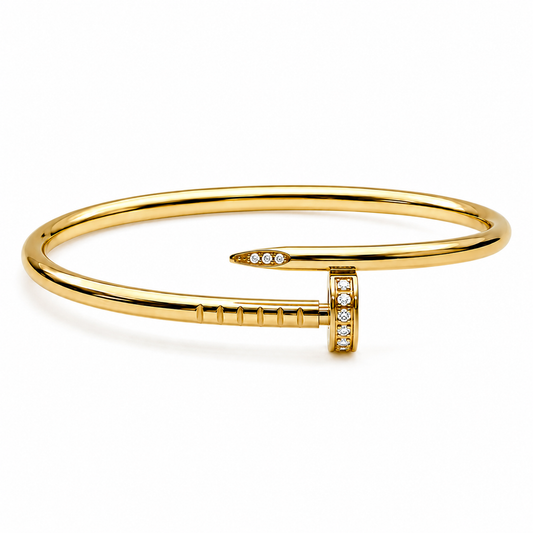 Flora Pure Armreif- 18k vergoldet