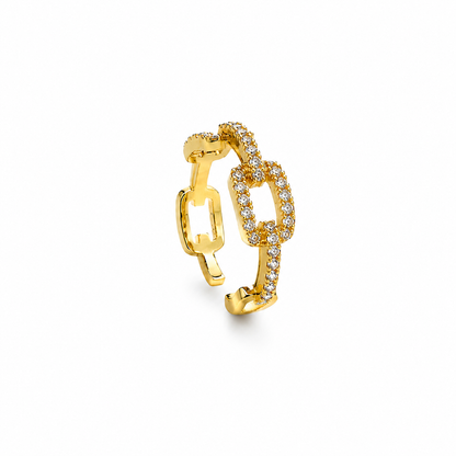 Laurel Ring/ 18k vergoldet