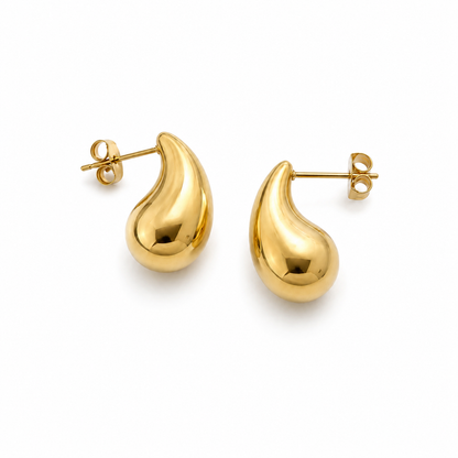 Lumière Drop Earrings – Gold