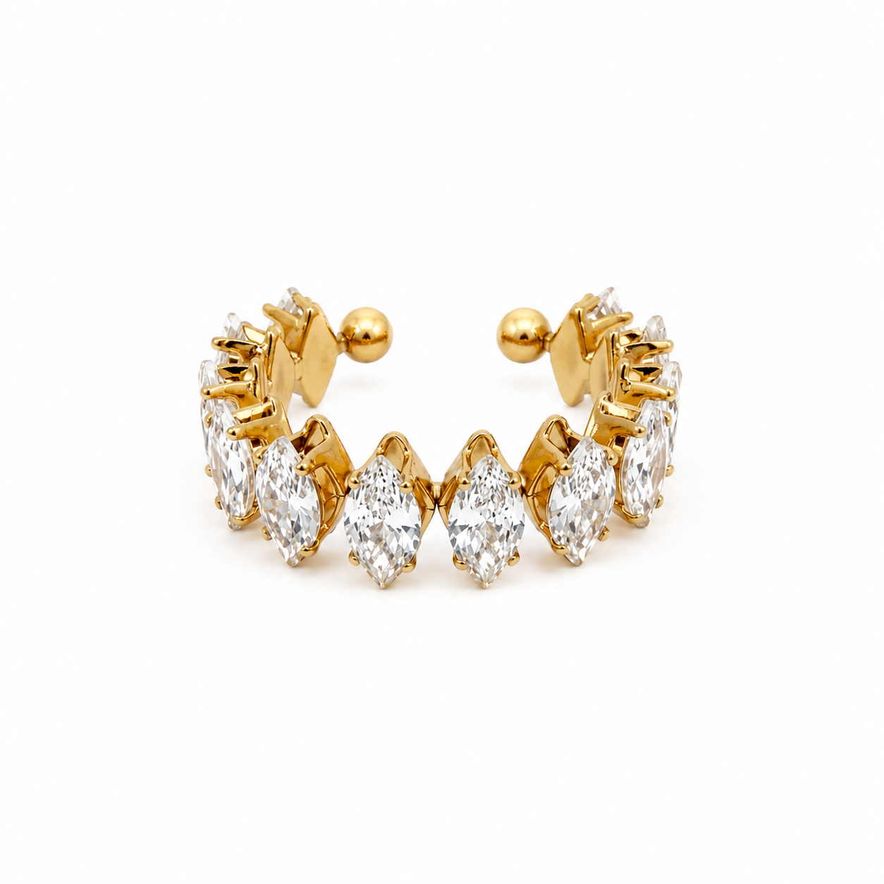 Violet Set- 18k vergoldet