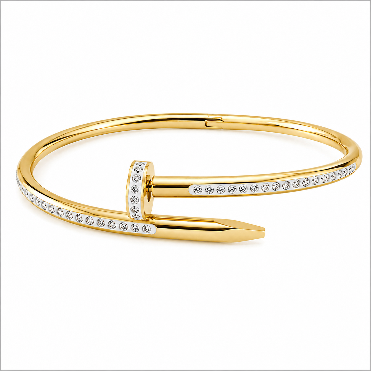 Flora Luxe Armreif/ 18k vergoldet