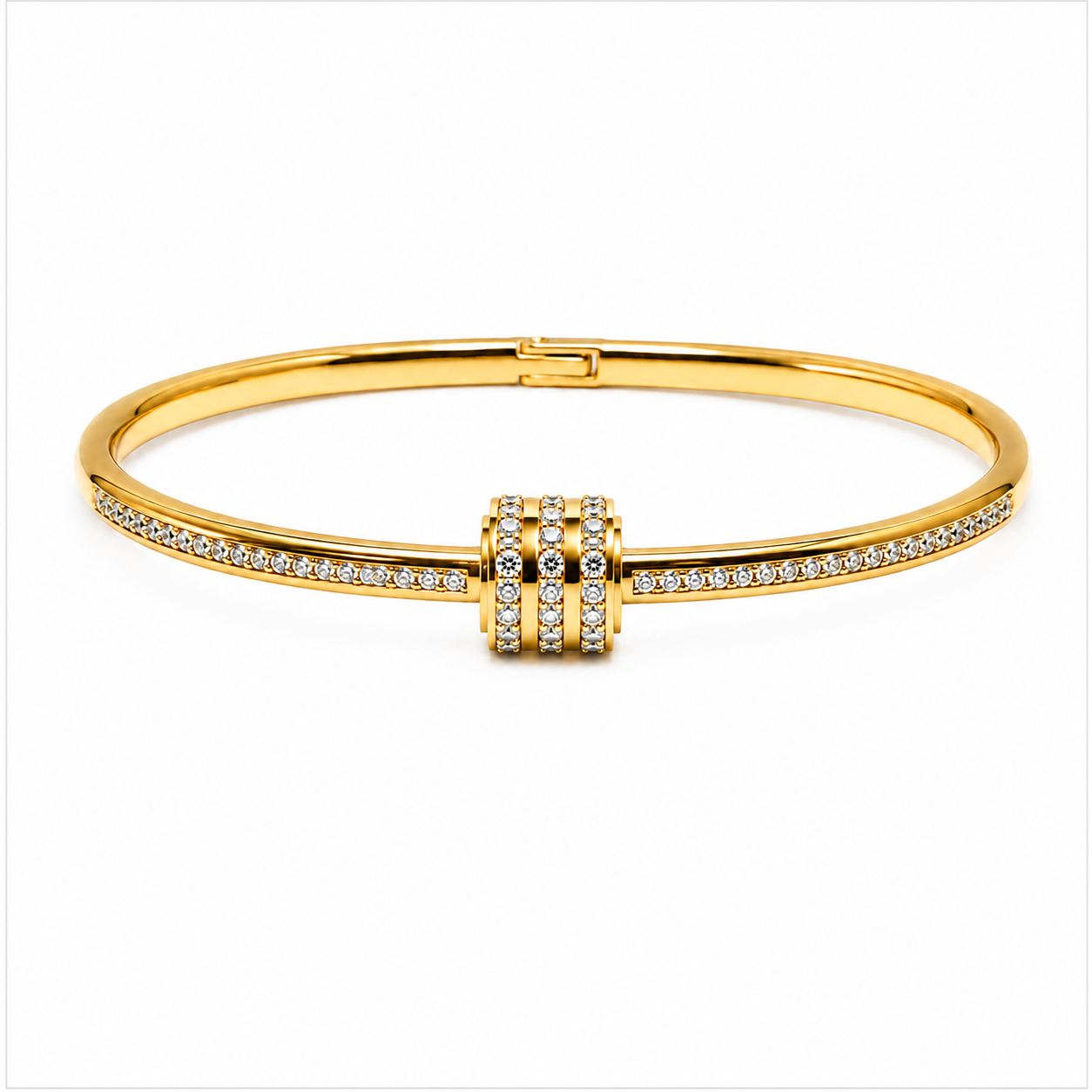 Orchid Armreif- 18k vergoldet