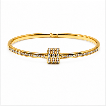 Orchid Armreif- 18k vergoldet