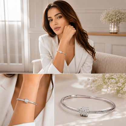 Orchid Armreif- 18k vergoldet