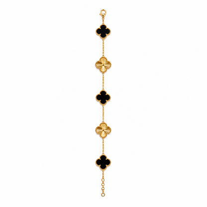 Clover Fiore Chain  – 18K vergoldet