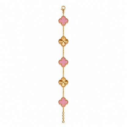 Clover Fiore Chain  – 18K vergoldet