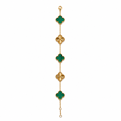 Clover Fiore Chain  – 18K vergoldet