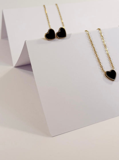 Pansy Armband und Ohrringe Set 18K vergoldet Detailansicht