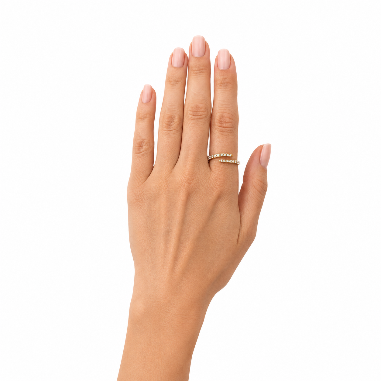 Lotus Ring-18k vergoldet