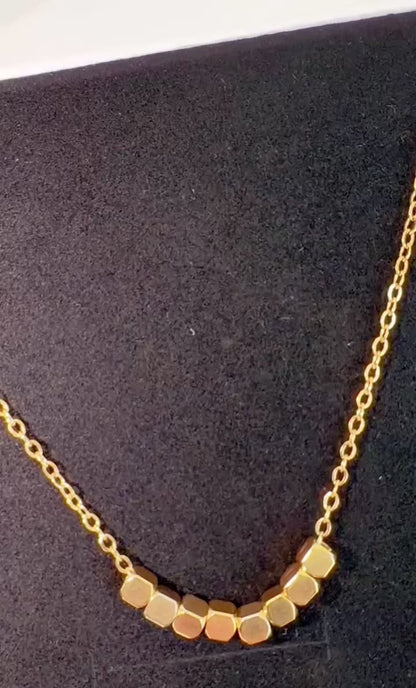 Tiny - Kette & Armband Set-18k vergoldet