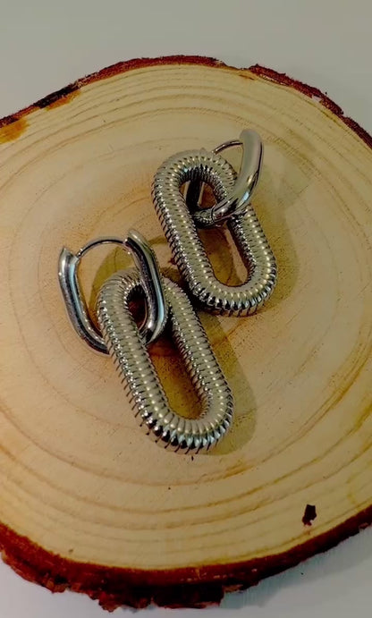 Lien Ohrringe- 18k vergoldet